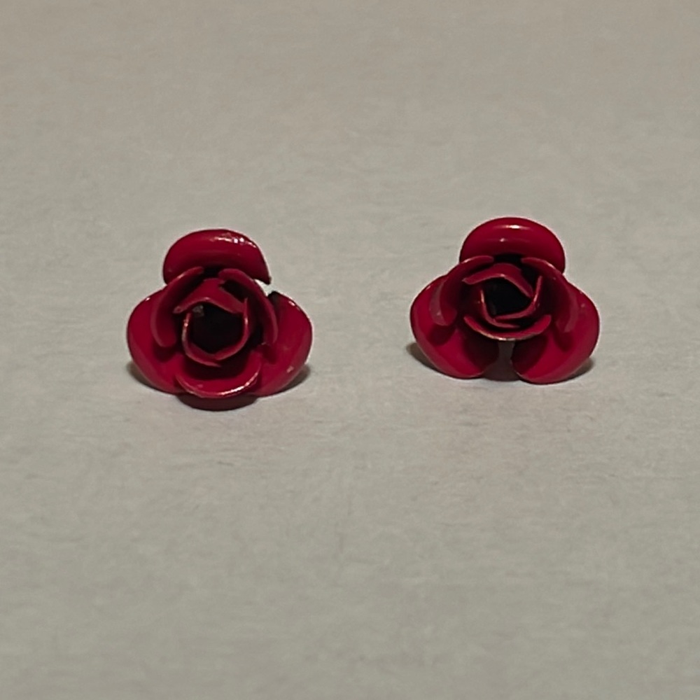 Spirit Halloween, earrings, Red.